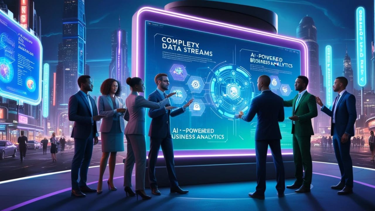 Analysing Business Data with AI